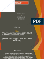 Finite State Automata: Disusun Oleh: Kelompok 2 Haikal Juanda Syahruddin