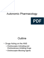 Autonomic Pharmacology and the ANS