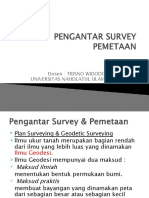 IUT 2 Pengantar Survey Pemetaan