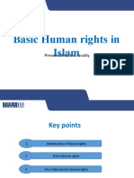 Basic Human Rights in Islam