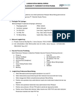 Langkah Kerja Manual Boring - PT. Fahrenheit Shynton Pharma - Dikonversi