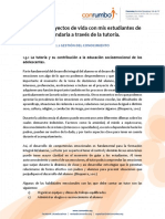 1.3.1 La Tutoría y Su Contribución A La Educación Socioemocional Del Adolescente