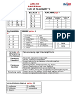 Answer Key Week 4