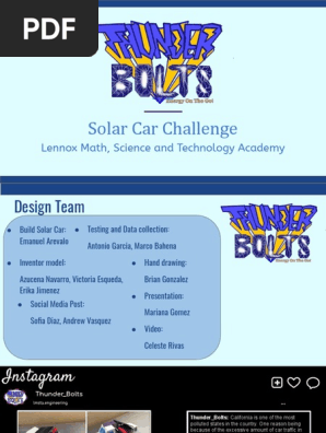 solar car challenge