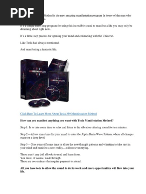 369 Manifestation Code