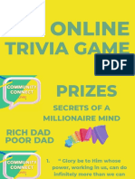 Mar 20 Com Con Trivia Game