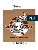 Water Tower Marketing Plan
