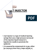 Jet Injector: Needle-Free Vaccine Delivery