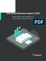 The Social Business Report 2018: A Global Study On The Strategic Role of Social Media in Financial Services