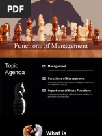 Functions of Management