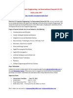 Electrical Computer Engineering an International Journal ECIJ