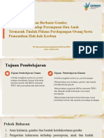 Kekerasan terhadap perempuan dan anak merupakan masalah serius yang berdampak luas baik secara fisik maupun nonfisik. Kita semua perlu berperan dalam mencegah dan memberantas kekerasan