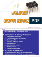 TEMA 7 Osciladores y Circuitos Temporizadores