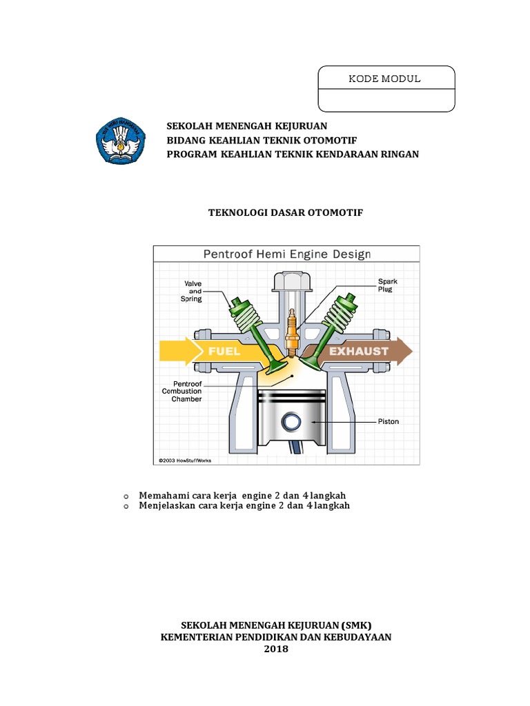 BAHAN AJAR Engine 2 Dan 4 Langkah | PDF