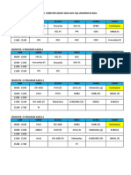 Jadwal Kuliah Program A Genap 2020 2021 1