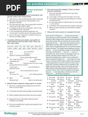 Extra grammar practice. Extra grammar practice revision b1+ ответы. extra grammar practice extension b1+ unit 2 ответы. extra grammar practice revision b1+ ответы unit 2. extra grammar practice extension b1 unit 1 ответы gateway.