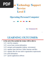 LO 1 BEST Operate Personal Computer