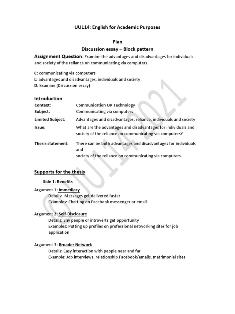 Advantages and Disadvantages of Computer Communication | PDF | Facebook ...