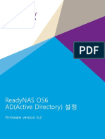 ReadyNAS OS6.2 AD연동