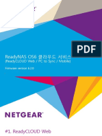 ReadyNAS - OS6.2 - ReadyCLOUD 설정 - 6.2.0 (Web, PC to Sync, Mobie)