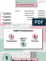 Fraktur Radius Distal Sinistra - Kelompok 1 - PPT