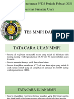 Panduan Ujian Mmpi Seleksi Penerimaan PPDS FK Usu Periode Februari 2021