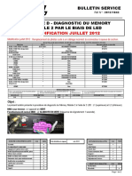 2012 - 1043 DIAGNOSTIC DU MEMORY MODULE 2 PAR LE BIAIS DE LED Amended July 2012 - FR