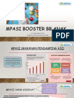 Materi Kulwap 27 Mei MPASI Booster BB Anak