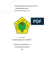 (Motor 3 Phase) Laporan Praktikum Fattaahku Muhammad Rossi