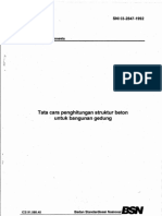 SNI 03-2847-1992 Tata Cara Penghitungan Struktur Beton Untuk Bangunan Dan Gedung