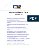 Geothermal Energy Facts (TGS)