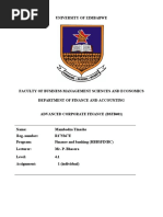 R175367E Tinashe Mambodza BSFB401 Assignment