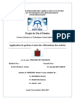 Application de Gestion Et Suiv - ECH-CHARAY Amal - 3382