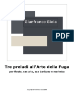 Gianfranco Gioia 3preludi