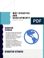 Lec 3 Why Disaster and Development