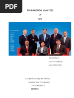 Download FUNDAMENTAL ANALYSIS    OF TCS by aruprit SN51172480 doc pdf