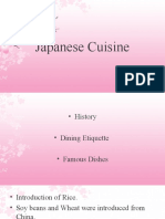 Japanese Cuisine Introduction