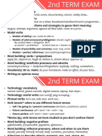 1 Bachillerato 2nd Term Revision