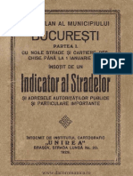 1929 - Noul Plan Al Municipiului Bucureşti