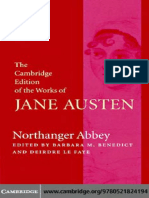 Northanger Abbey (The Cambridge Edition of The Works of Jane Austen)