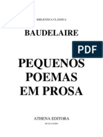 Baudelaire - Pequenos Poemas em Prosa