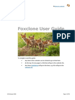 Foxclone User Guide