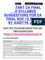 Important Practical Questions New Syllabus SFM by Aaditya Jain Sir