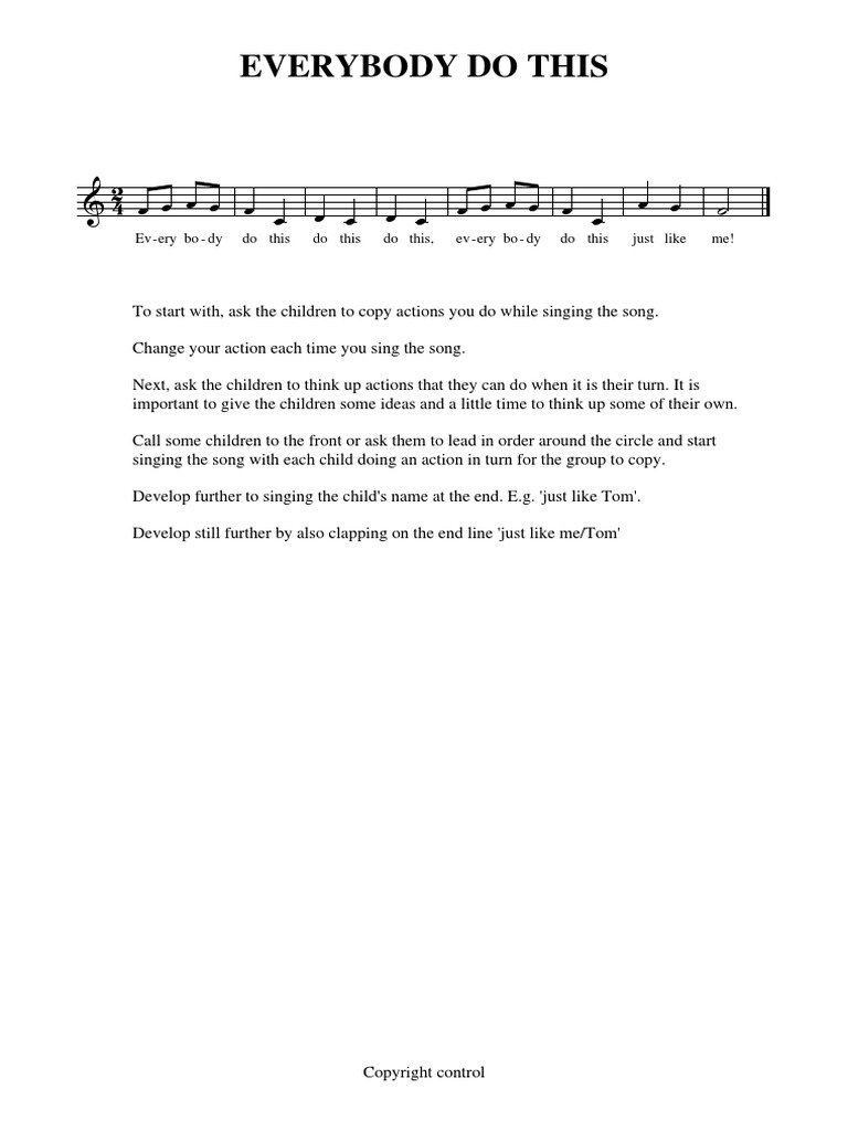 02 Everybody Do This | PDF