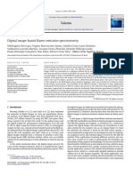 Espectrometría de Emisión de Llama Basada en Imágenes Digitales