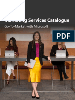 GTM Marketing Services Catalogue