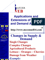 Applications and Extensions of Supply and Demand Analysis