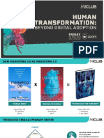 Human Transformation - Marketeers IClub 2021