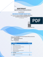 Sertifikat: Akhmad Khamdi Mustofa