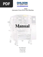 The Manual For The Packaging Machine | PDF | Weight | Machines
